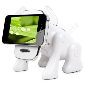 Puppy Dog Wireless Speaker Portable Mini Music Player Stereo Cute Animal Speaker With Built-In Mic FM Radio Stereo Bass MMC Card Slot USB Port For Cel